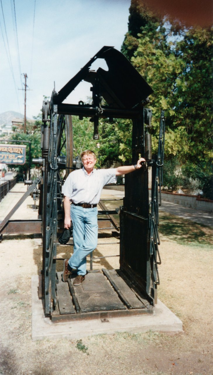 AandM visit to another mine outside of Bisbee Dec 2001